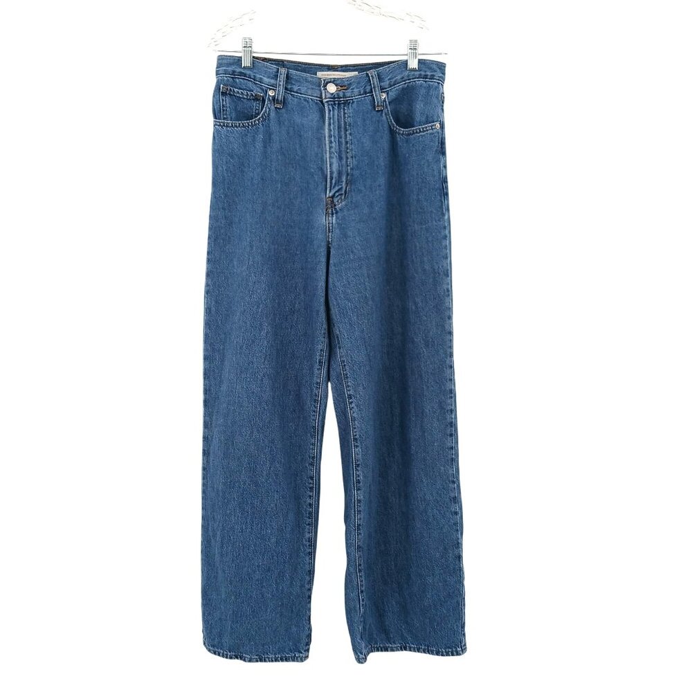 Levis High Waisted Straight Leg Jeans Size 29